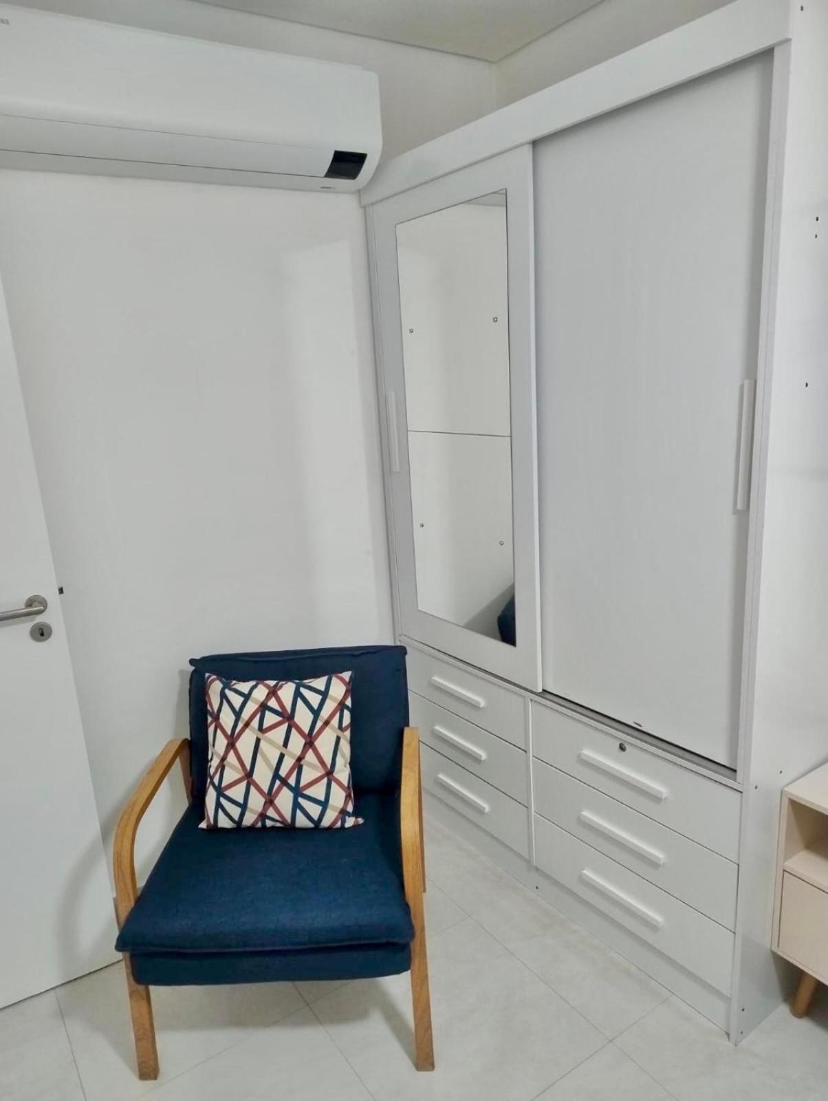 Apto Otima Localizacao A 100M Da Praia, Piscina, Ar Condicionado, Garagem E Portaria 24H Praia Grande  Eksteriør bilde